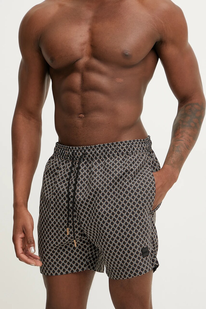 BOSS pantaloni scurti de baie culoarea negru, 50518968