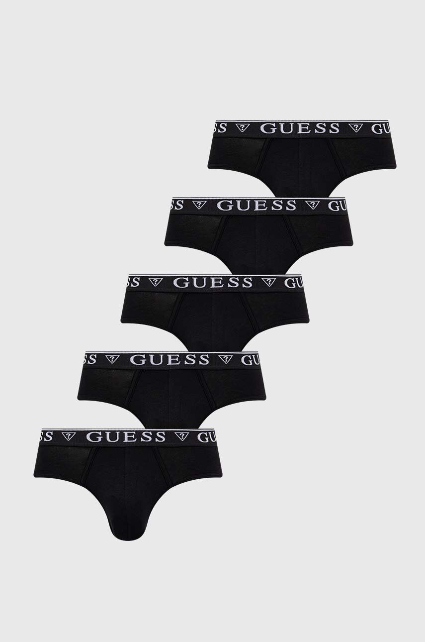 

Слипове Guess (5 чифта) в черно U4YG20 K6YW1, Черен