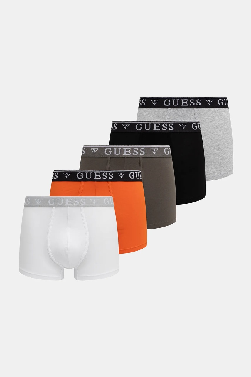 Levně Boxerky Guess 5-pack pánské, více barev, U4YG16 K6YW1