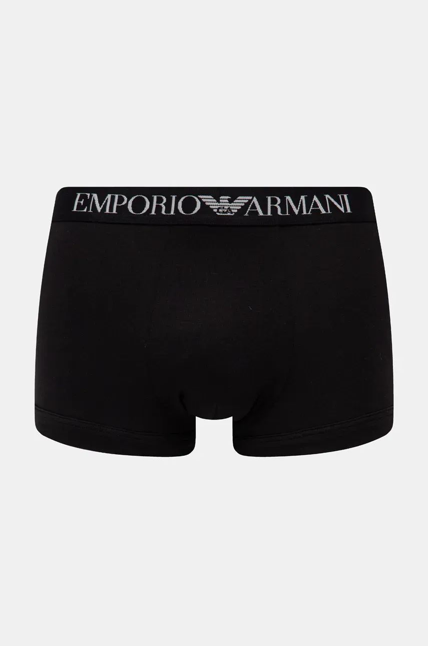 Боксеры Emporio Armani Underwear 2 шт мужские цвет чёрный 111210 4F504 Боксеры Emporio Armani Underwear 2 шт мужские цвет чёрный 111210 4F504