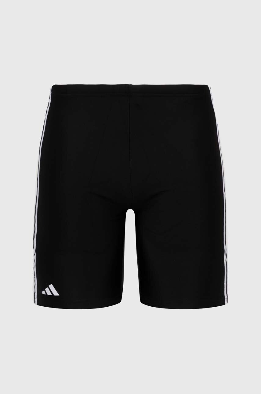 adidas Performance costum de baie 3-Stripes culoarea negru, HT2096