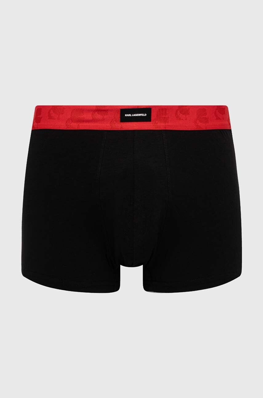 Karl Lagerfeld boxeri 7-pack barbati, culoarea negru, 245M2103