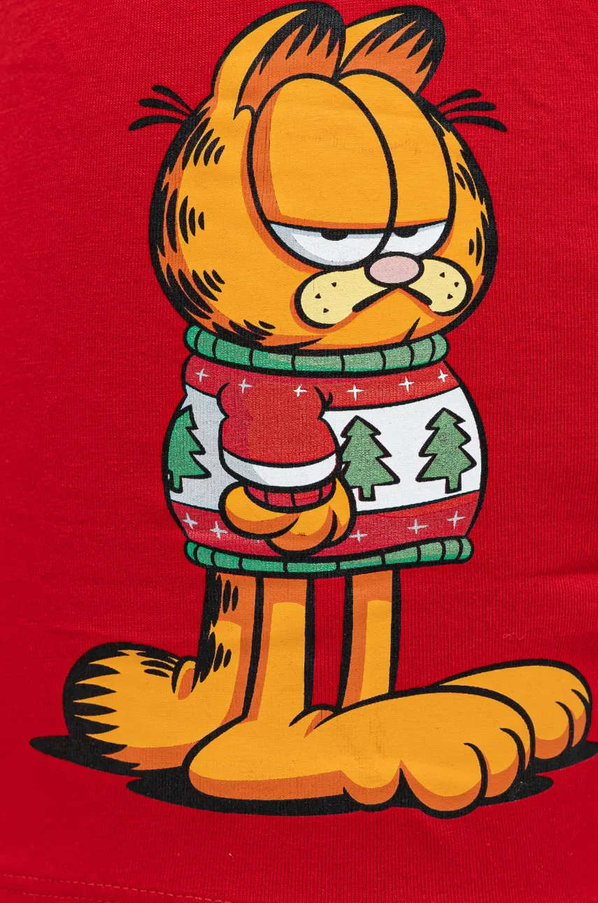 Боксеры United Colors of Benetton x GARFIELD мужские цвет красный 32IM2X017 Боксеры United Colors of Benetton x GARFIELD мужские цвет красный 32IM2X017