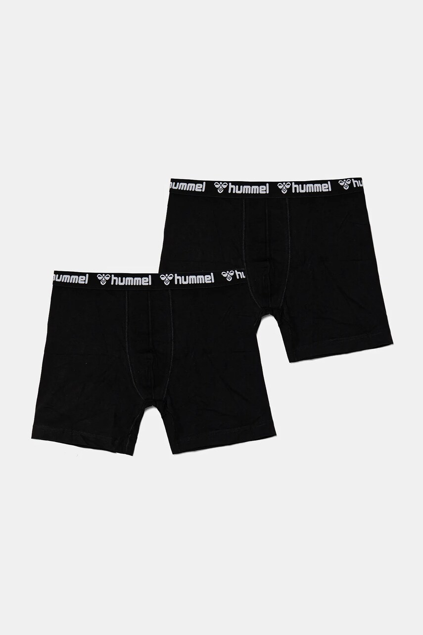 Hummel boxeri 2-pack barbati, culoarea negru, 224039