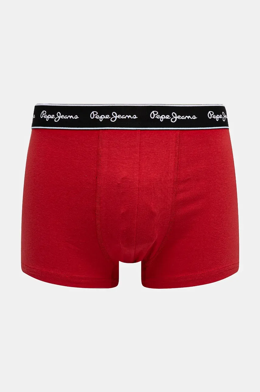 Боксеры Pepe Jeans SOLID TK 3P 3 шт мужские цвет чёрный PMU11171 Боксеры Pepe Jeans SOLID TK 3P 3 шт мужские цвет чёрный PMU11171