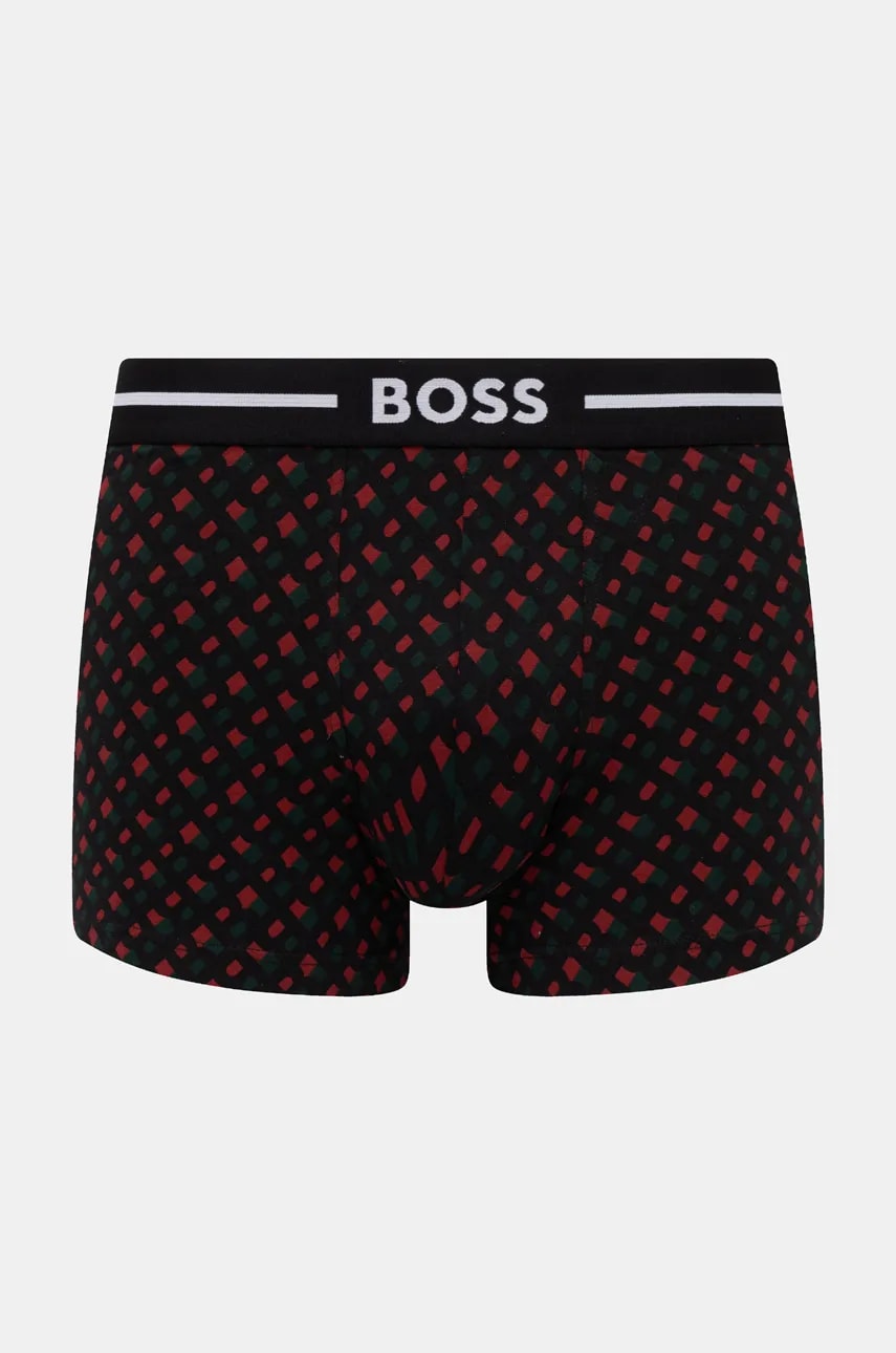 Боксеры BOSS 3 шт мужские цвет чёрный 50517836 Боксеры BOSS 3 шт мужские цвет чёрный 50517836