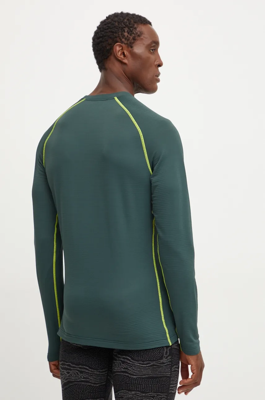 Jack Wolfskin Longsleeve Funcțional Infinite Warm Culoarea Verde, A60322