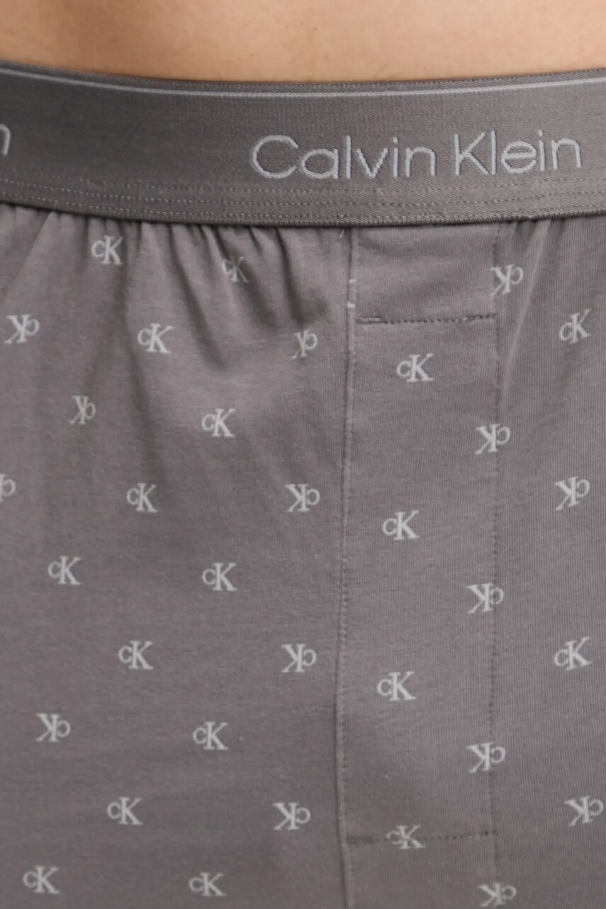 Levně Pyžamové šortky Calvin Klein Underwear pánské, černá barva, 000NM2847E