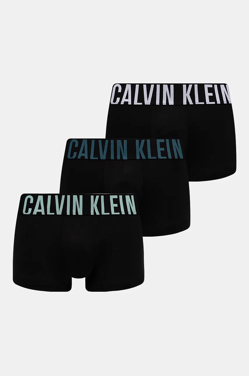 

Боксерки Calvin Klein Underwear (3 чифта) в черно 000NB3611A, Черен
