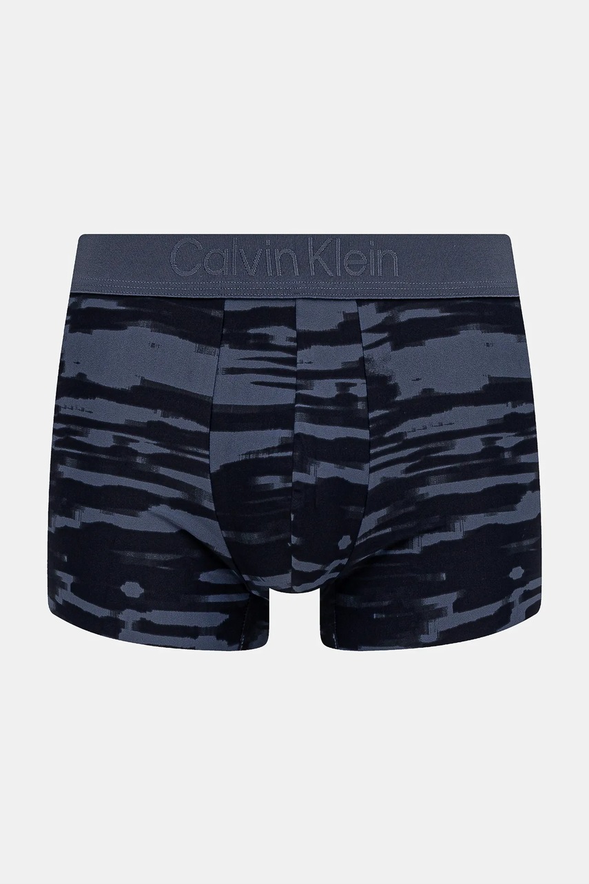 Levně Boxerky Calvin Klein Underwear pánské, modrá barva, 000NB4061A