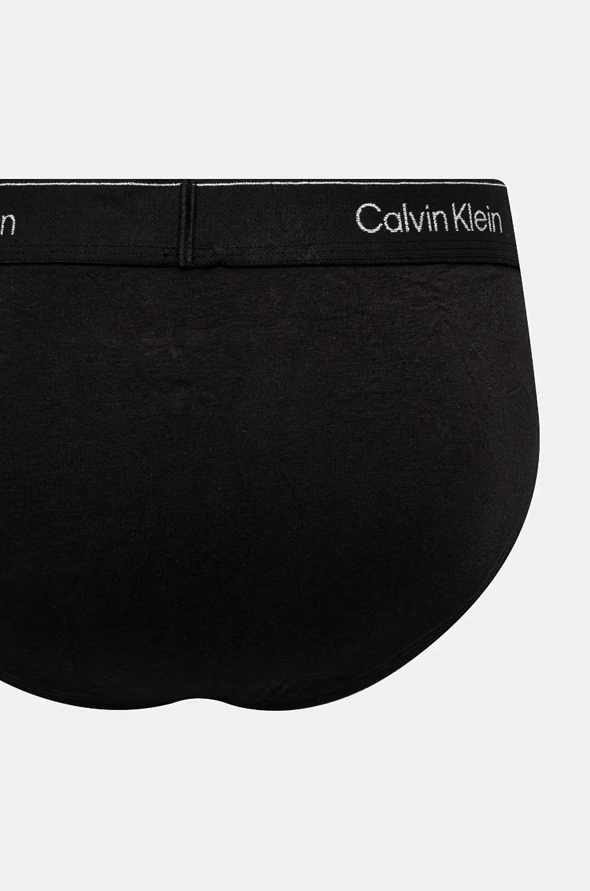 Slip Gaćice Calvin Klein Underwear 3-pack Za Muškarce, Boja: Crna, 000NB4075A