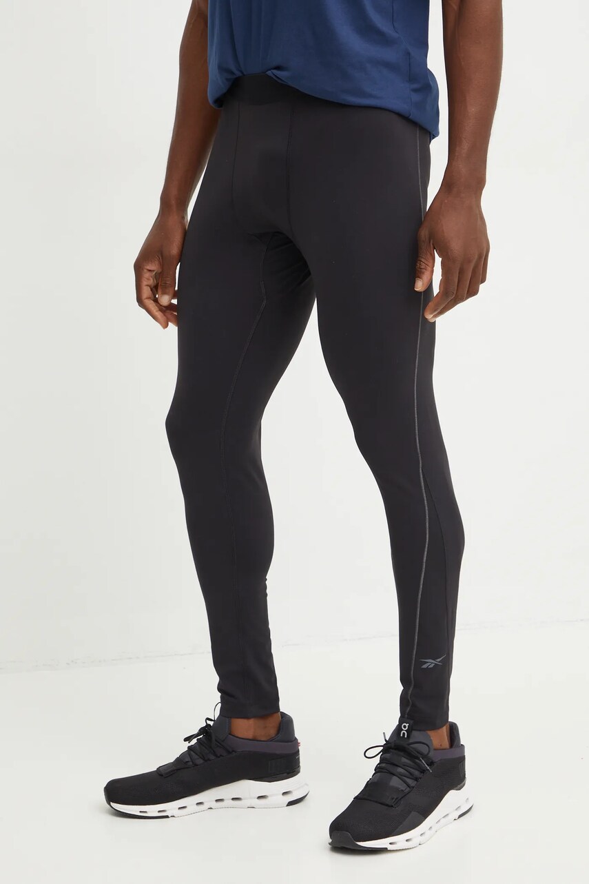 Reebok jambiere funcționale Speed culoarea negru, 100205206