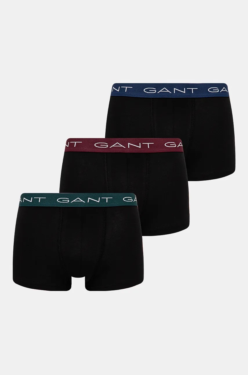 

Боксерки Gant (3 чифта) в черно 902433003, Черен