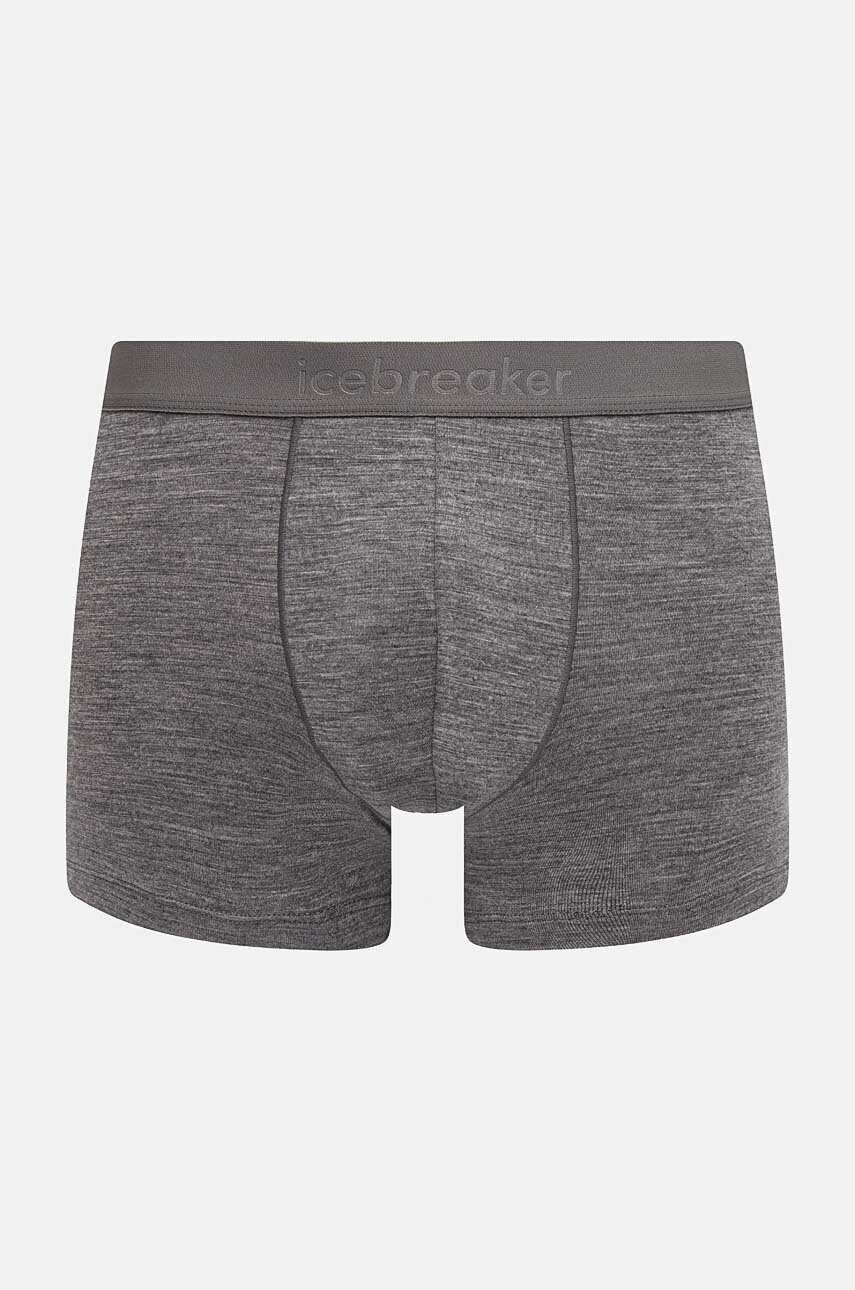 Icebreaker lenjerie functionala Merino 125 Cool-Lite Anatomica culoarea gri, IB0A571V0131