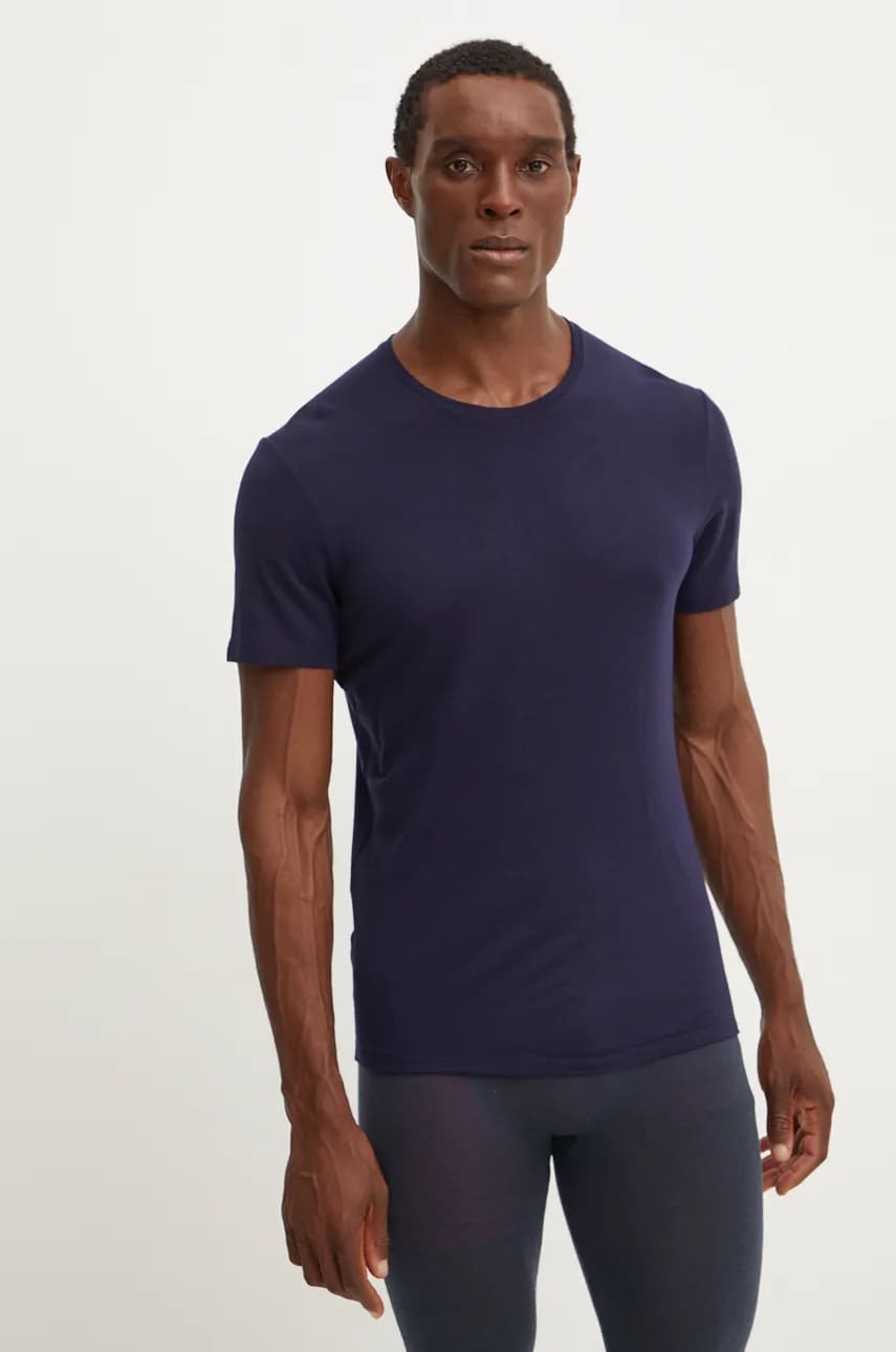 Функциональная футболка Icebreaker Merino 150 Anatomica цвет синий IB1030334011 Функциональная футболка Icebreaker Merino 150 Anatomica цвет синий IB1030334011