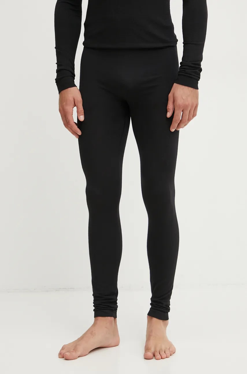 Haglöfs jambiere funcționale Latnja Wool culoarea negru, 607475