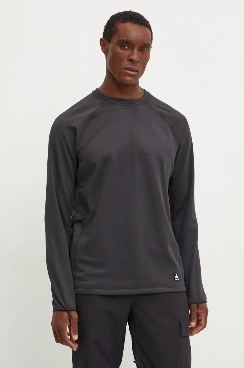 Burton longsleeve funcțional Stockrun culoarea negru, 233851