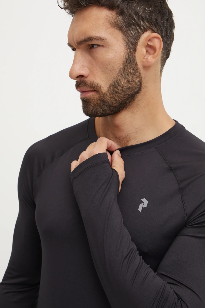 Функціональний лонгслів Peak Performance Spirit колір чорний G79756 