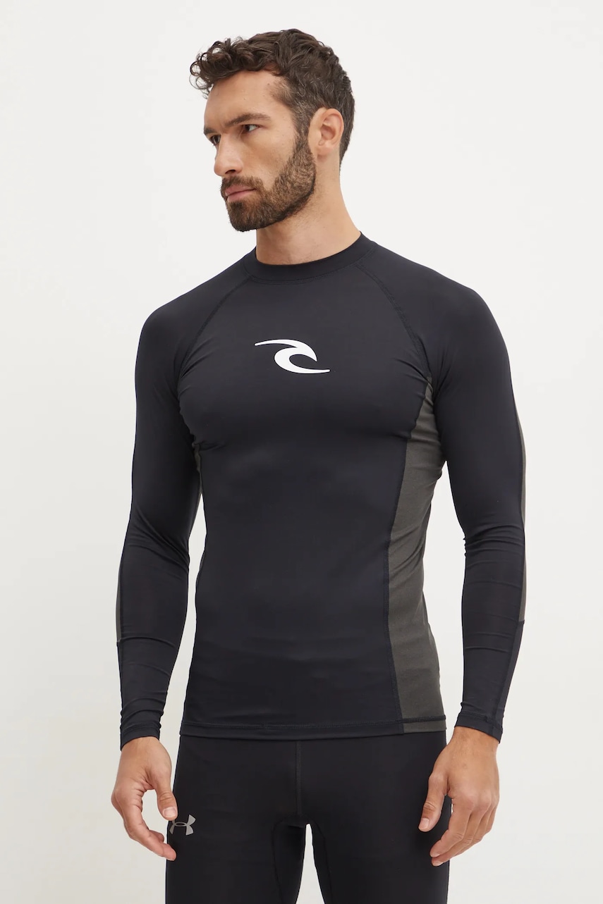Лонгслив для плавания Rip Curl WAVES UPF цвет чёрный 141MRV Лонгслив для плавания Rip Curl WAVES UPF цвет чёрный 141MRV
