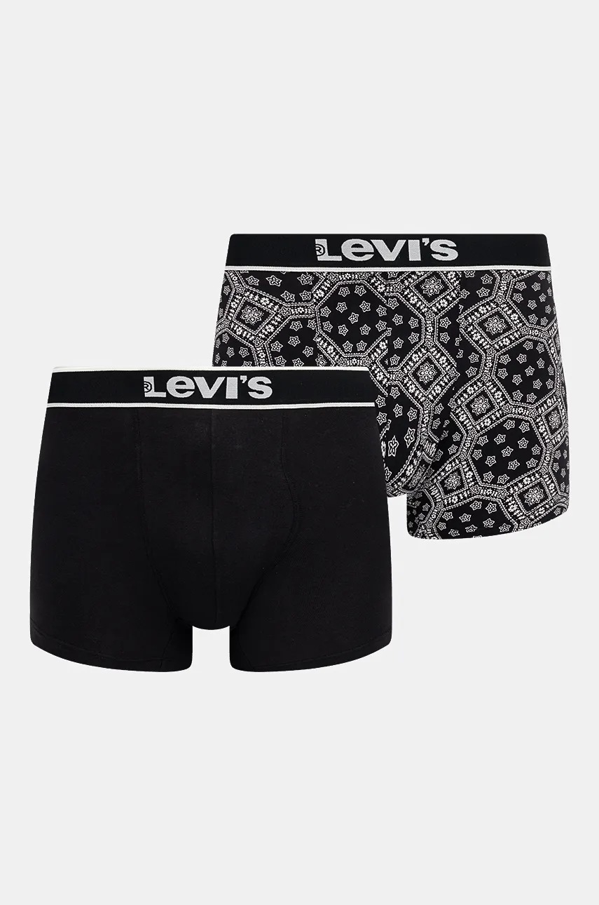 

Боксерки Levi's (2 чифта) в черно 37149-1030, Черен