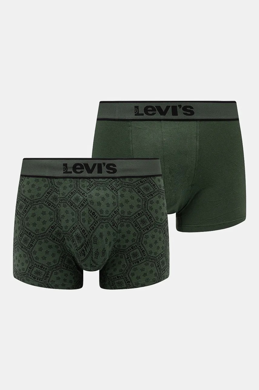 

Боксерки Levi's (2 чифта) в зелено 37149-1032, Зелен