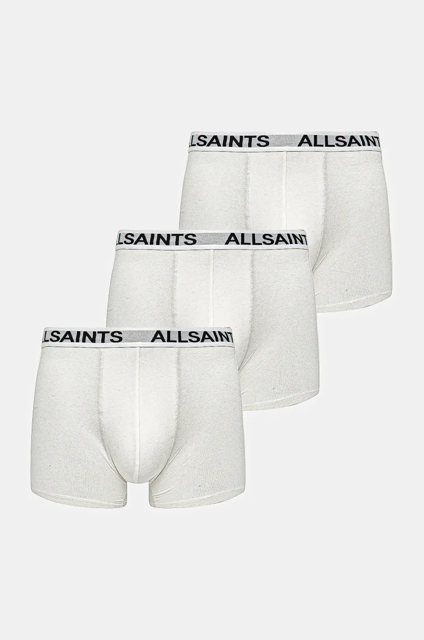 AllSaints  3-pack culoarea alb, 43ASM493454TD