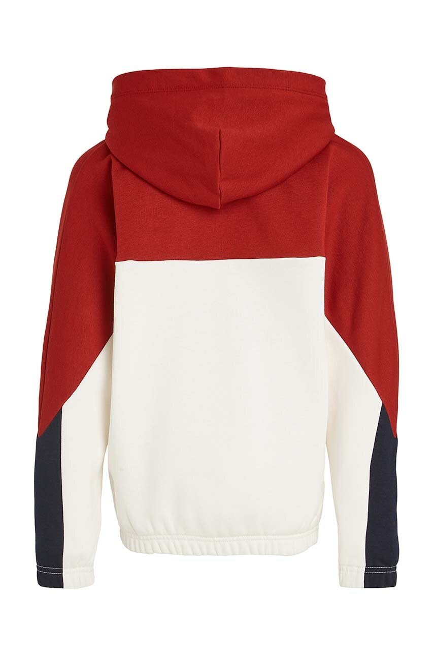 Tommy Hilfiger gyerek felső piros, kapucnis, KB0KB09144 termék 2. képe