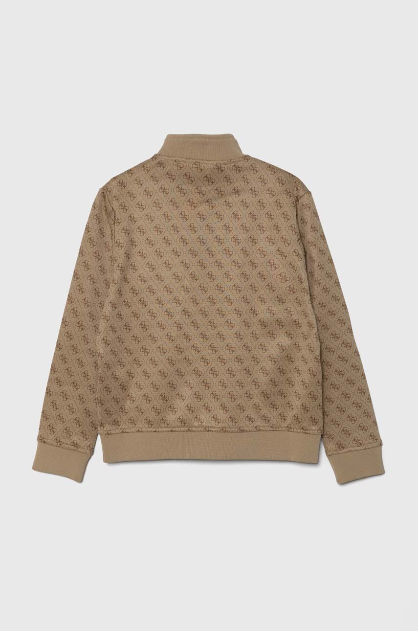 Детская кофта Guess цвет бежевый узор L4YQ24 FL04Q