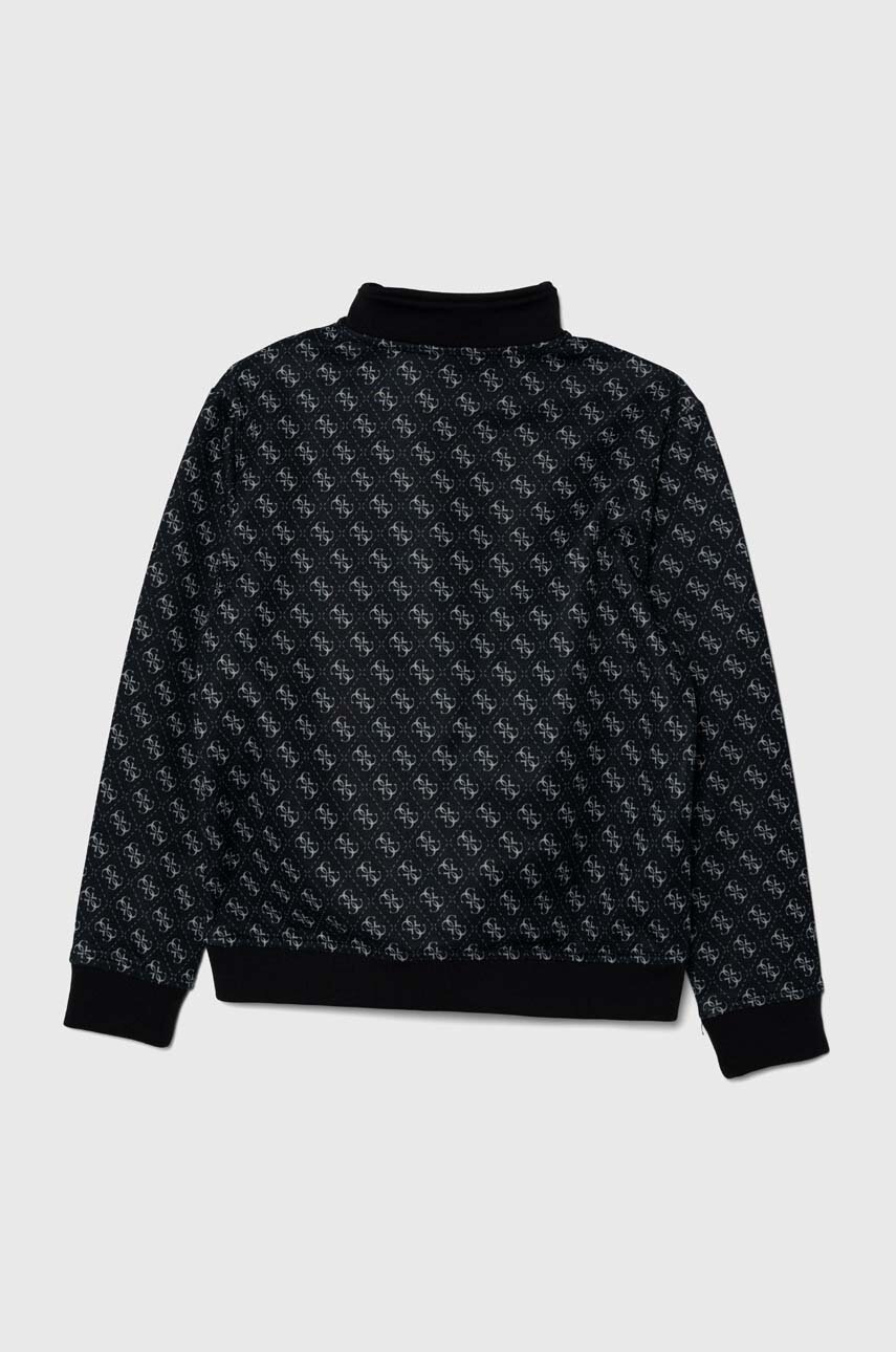 Детская кофта Guess цвет чёрный узор L4YQ24 FL04Q