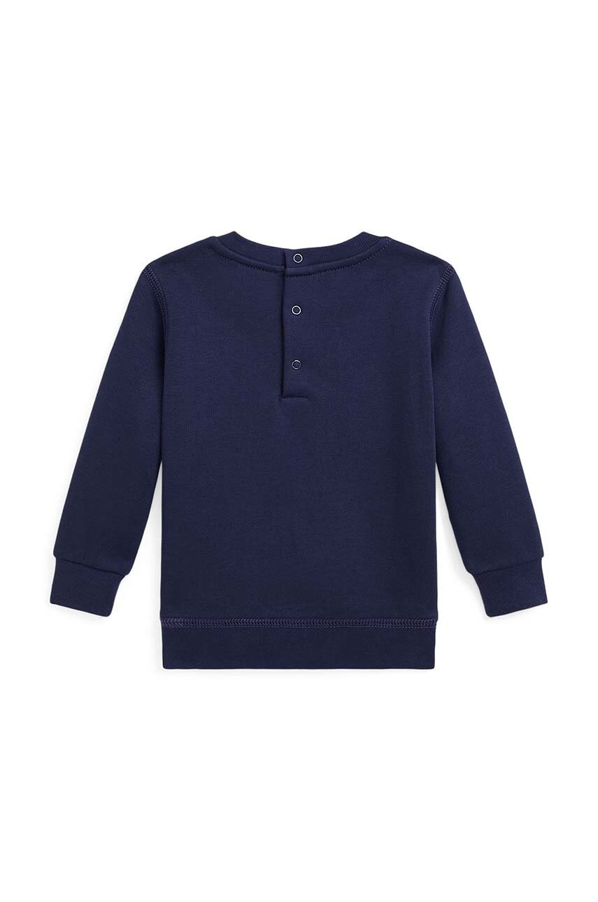 Кофта для младенцев Polo Ralph Lauren цвет синий с принтом 320952888001