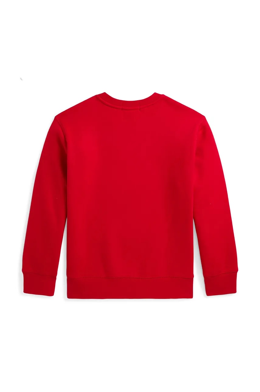 Детская кофта Polo Ralph Lauren цвет красный с принтом 323960439001 Детская кофта Polo Ralph Lauren цвет красный с принтом 323960439001