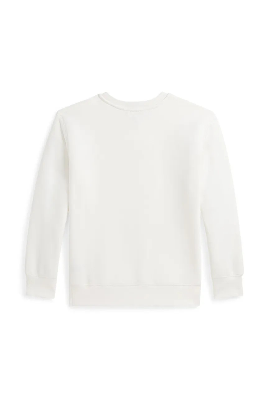 Дитяча кофта Polo Ralph Lauren колір білий з принтом 323960439002