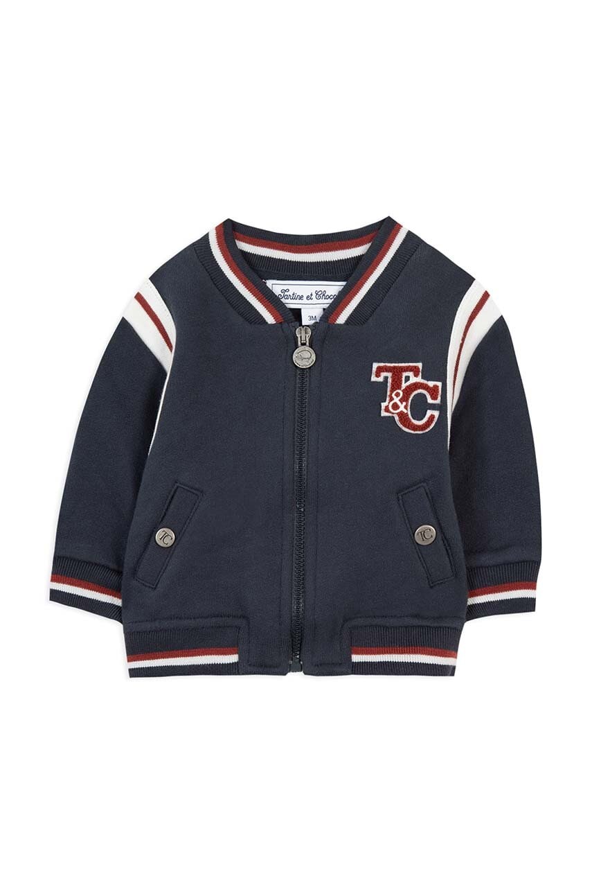 Бавовняна кофта для немовлят Tartine et Chocolat Бавовняна кофта для немовлят Tartine et Chocolat