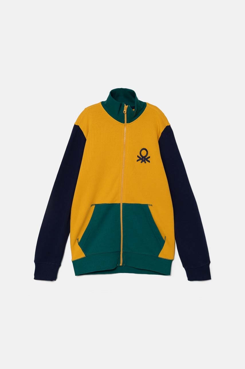 United Colors of Benetton hanorac de bumbac pentru copii modelator, 3J68C501B
