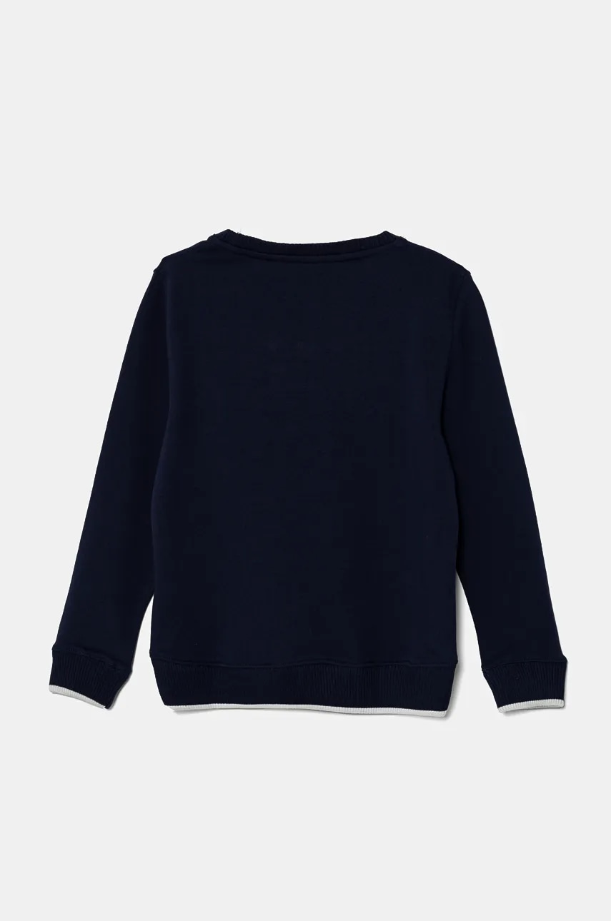 Детская кофта Pepe Jeans BAIN CREW цвет синий с принтом PB581623 Детская кофта Pepe Jeans BAIN CREW цвет синий с принтом PB581623