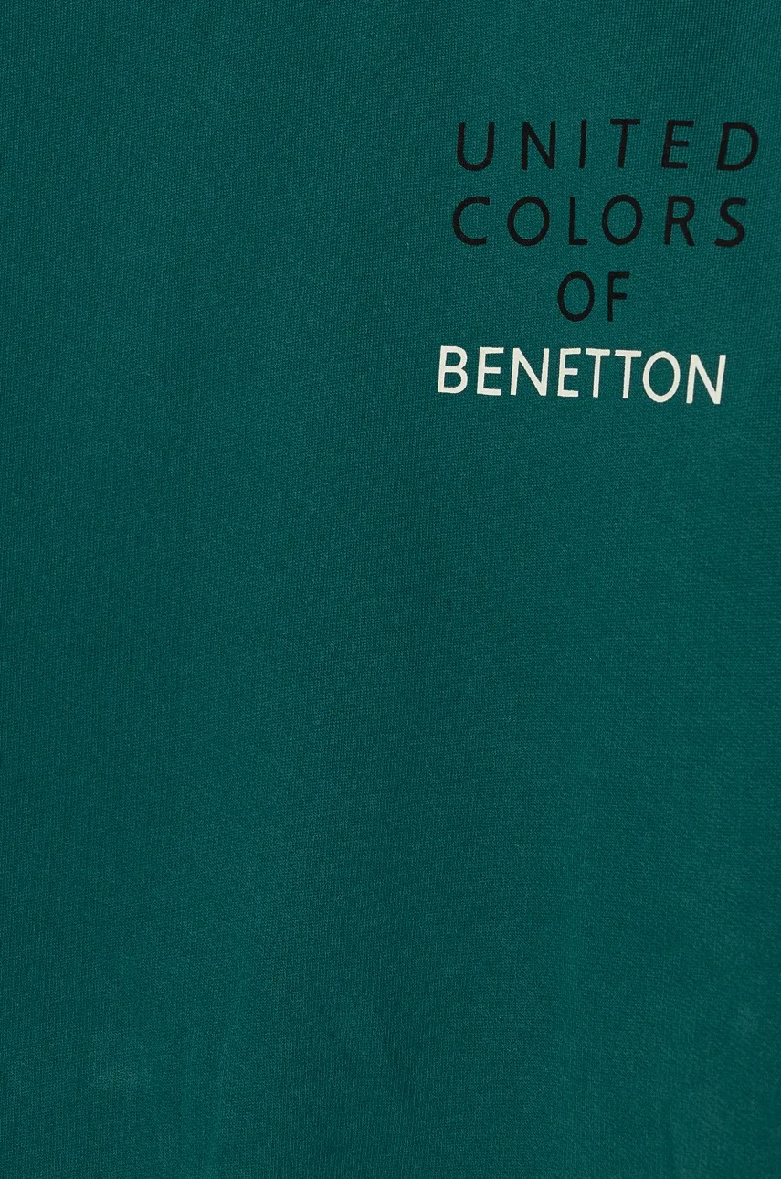 Дитяча кофта United Colors of Benetton колір зелений візерунок 3EB5C10KS