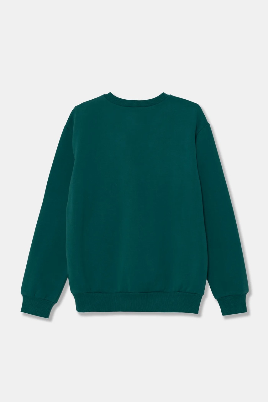 Детская кофта United Colors of Benetton цвет бирюзовый узор 3EB5C10KS Детская кофта United Colors of Benetton цвет бирюзовый узор 3EB5C10KS
