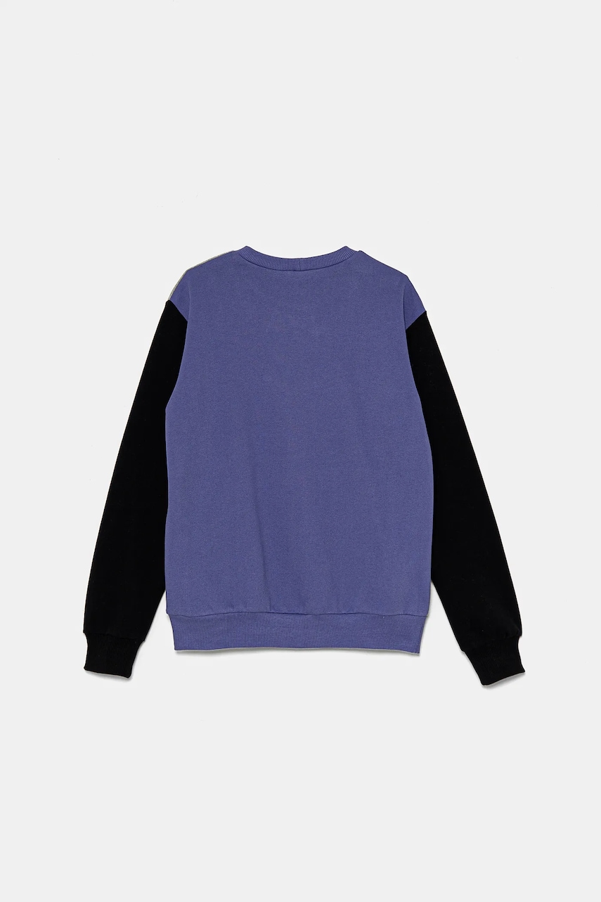 Детская кофта United Colors of Benetton цвет серый узор 3EB5C10KS Детская кофта United Colors of Benetton цвет серый узор 3EB5C10KS