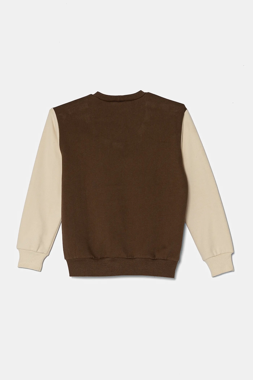 Детская кофта United Colors of Benetton цвет оранжевый узор 3EB5C10KS Детская кофта United Colors of Benetton цвет оранжевый узор 3EB5C10KS