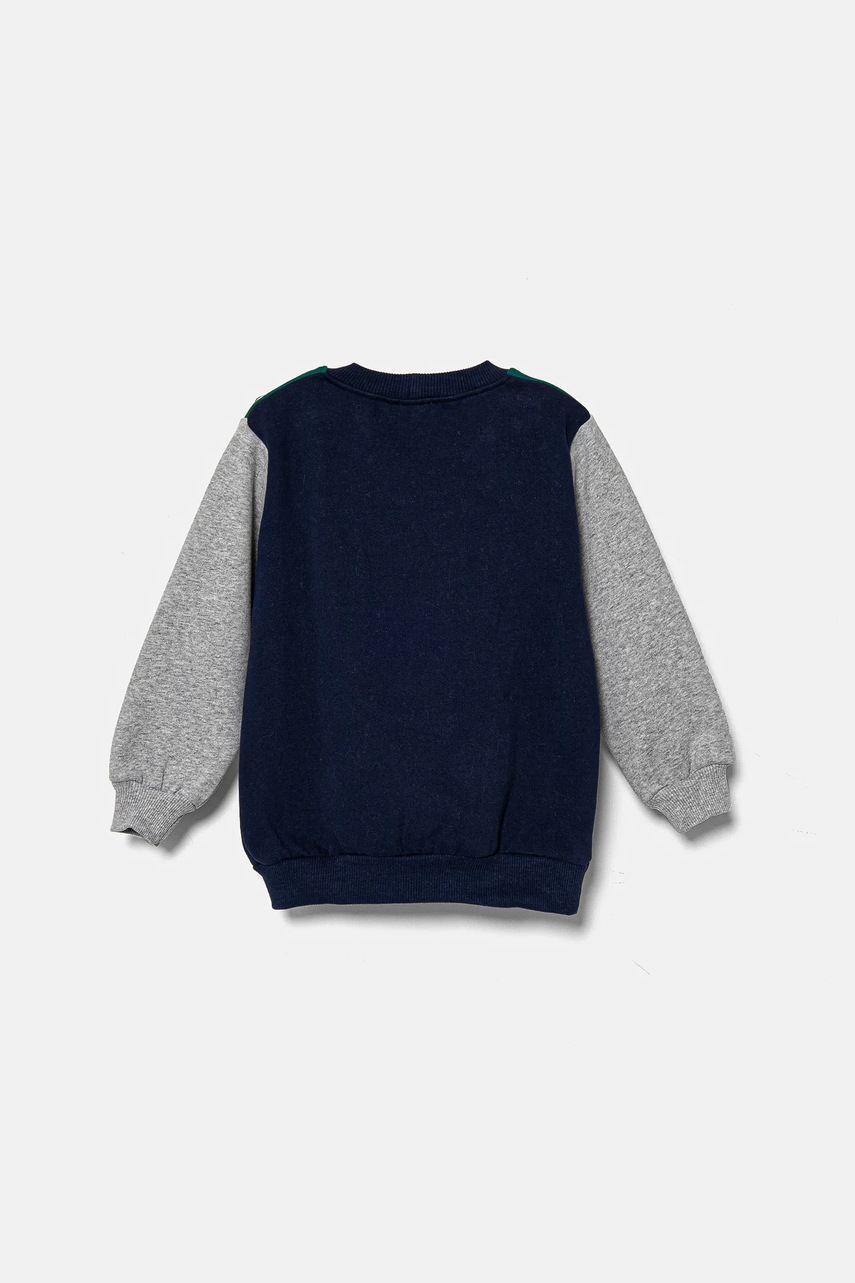 Детская кофта United Colors of Benetton цвет зелёный с принтом 3EB5G10G0