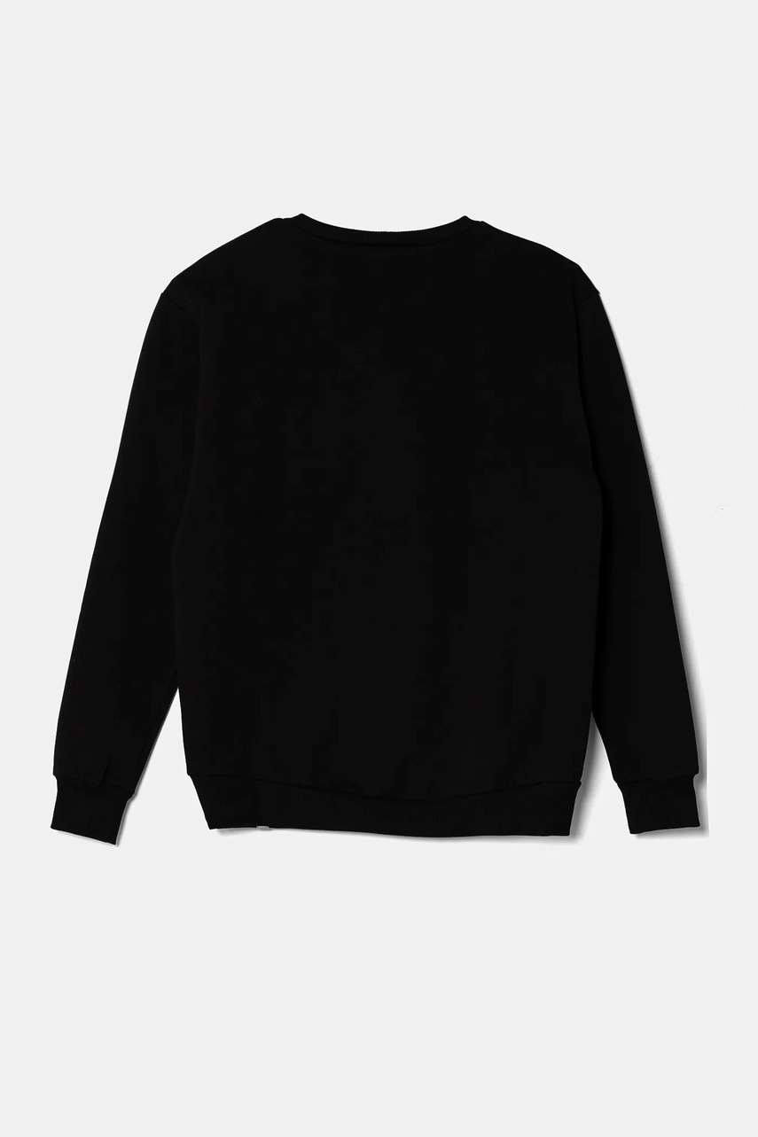 Кофта United Colors of Benetton цвет чёрный с принтом 3J73C10LD