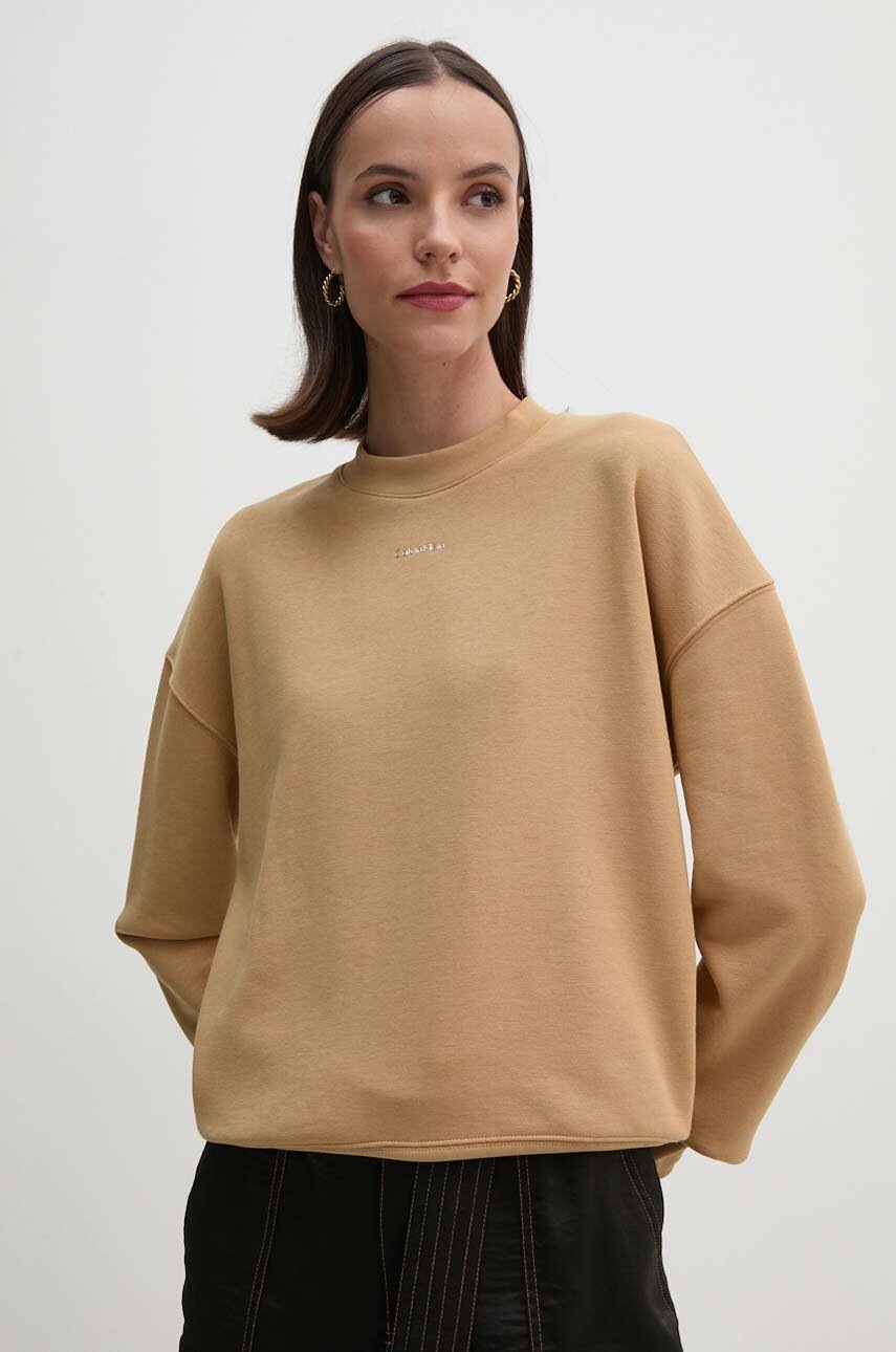 

Суичър Calvin Klein в бежово с изчистен дизайн K20K207213, Бежов
