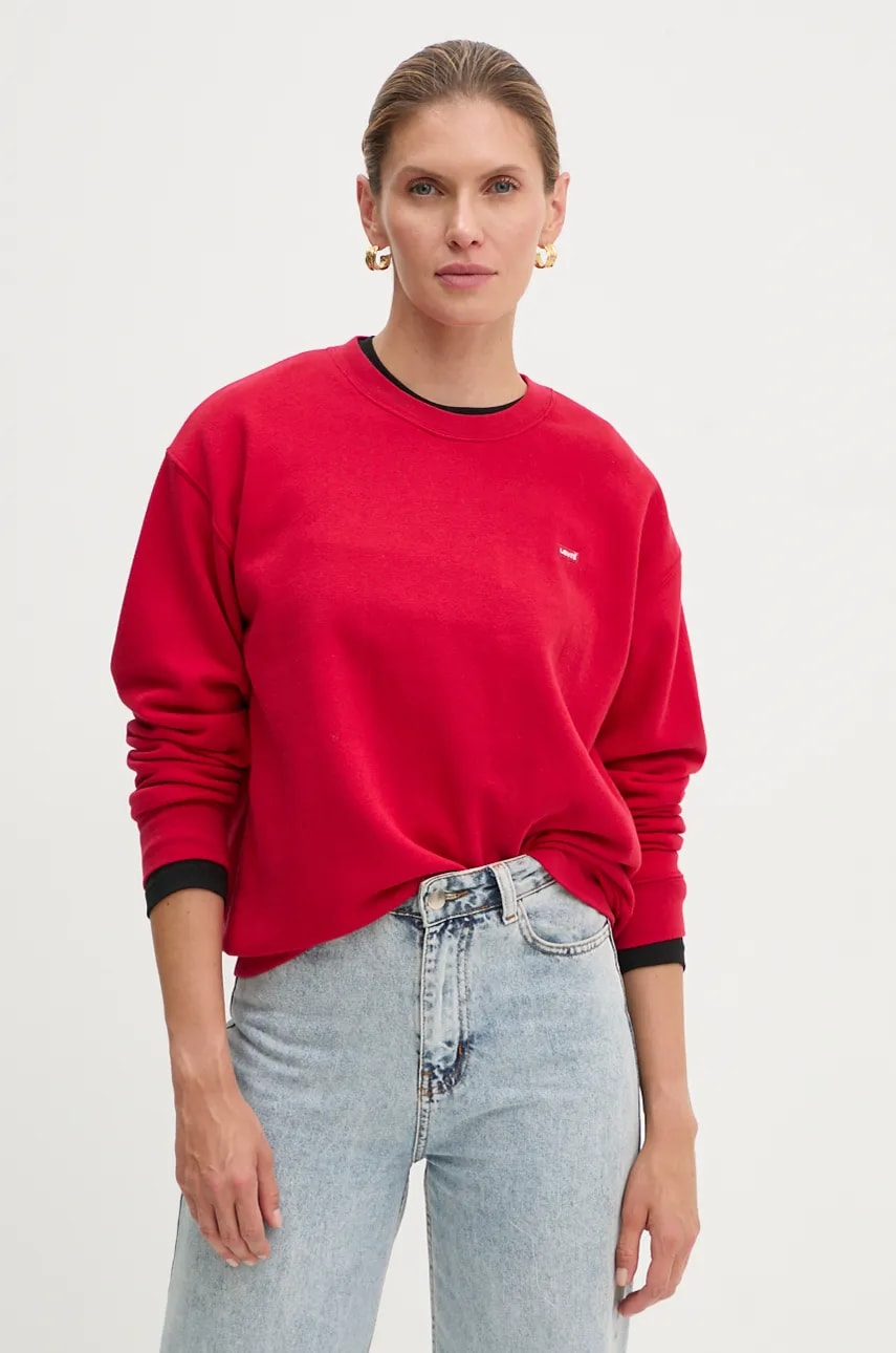 Levi's bluza femei, culoarea rosu, A5942 Levi's bluza femei, culoarea rosu, A5942