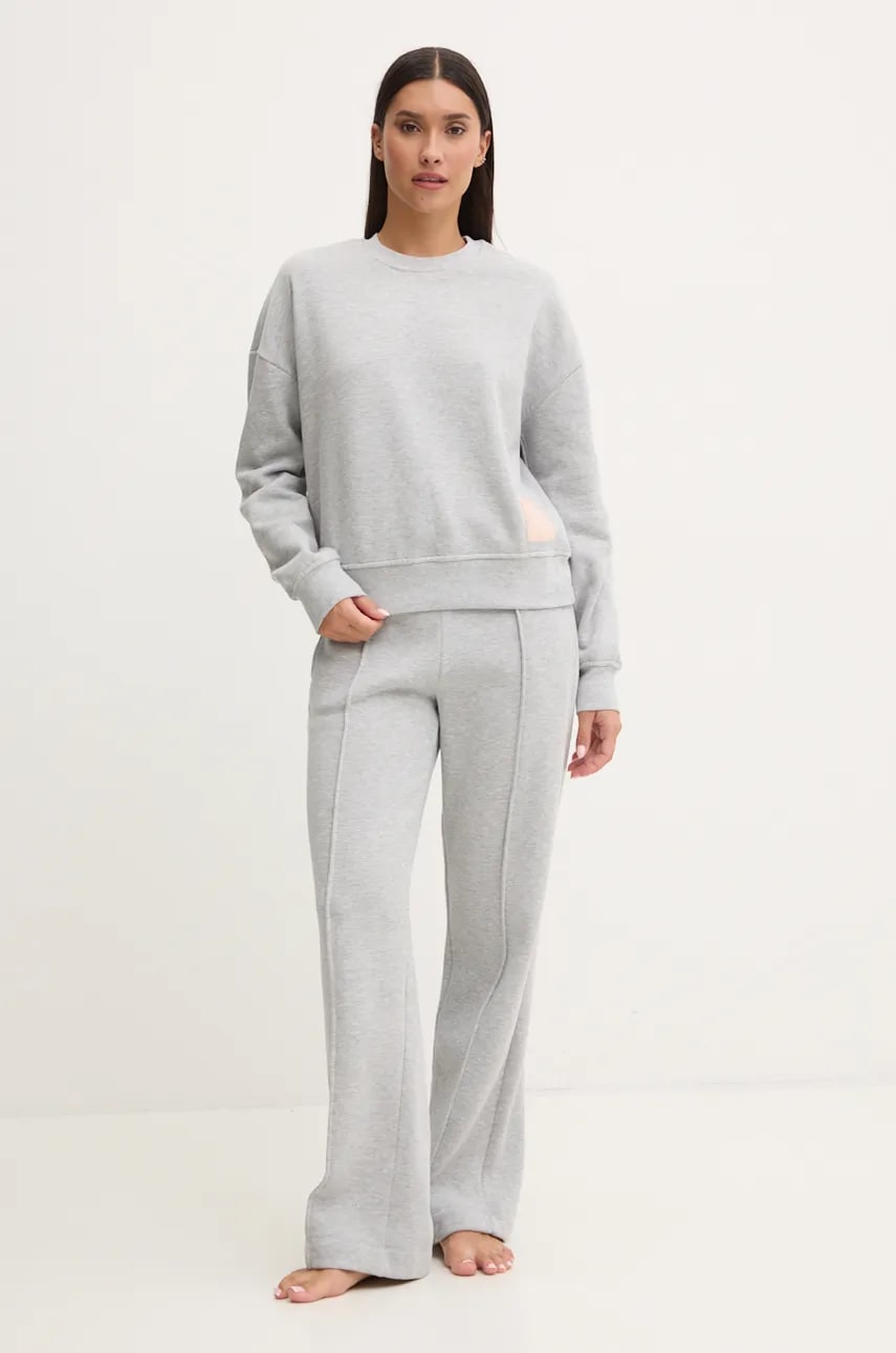 Кофта лаунж Emporio Armani Underwear цвет серый меланж 164909 4F265 Кофта лаунж Emporio Armani Underwear цвет серый меланж 164909 4F265