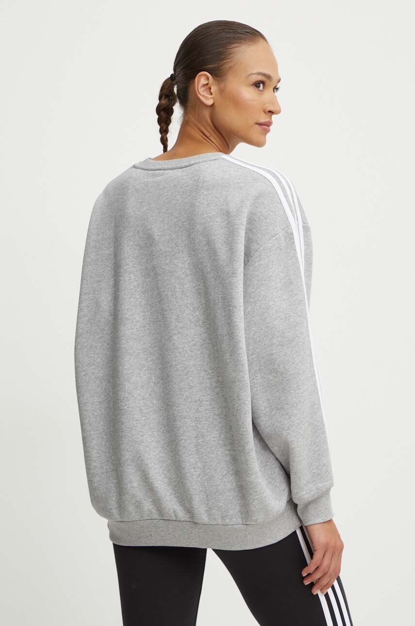 Кофта adidas Essentials жіноча колір сірий меланж IM0220 