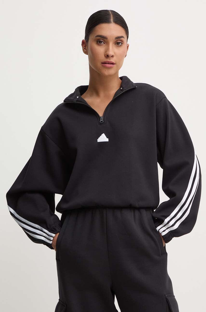 

Суичър adidas Future Icons в черно с десен IW5244, Черен