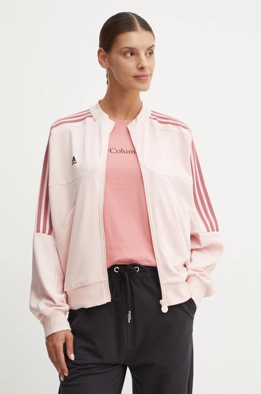 adidas bluza Tiro femei, culoarea roz, modelator, IX3529