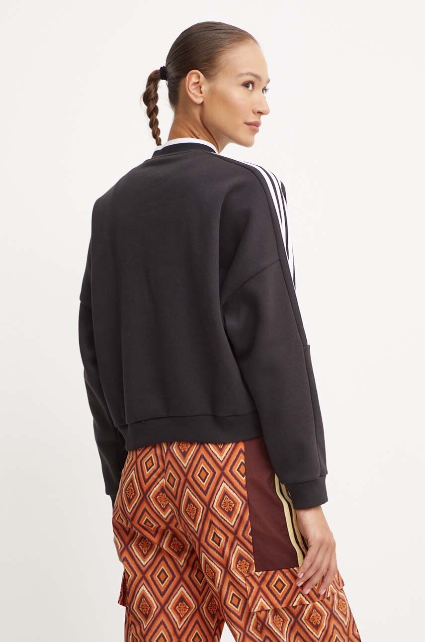 adidas felső Tiro fekete, női, sima, IX3779 termék 2. képe