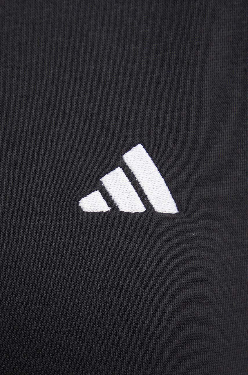 Dukserica adidas Essentials za žene, boja: crna, bez uzorka, IX7940