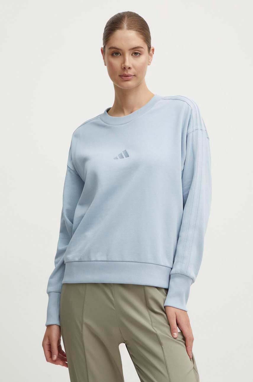 adidas hanorac de bumbac All SZN femei, neted, IY6852 adidas hanorac de bumbac All SZN femei, neted, IY6852